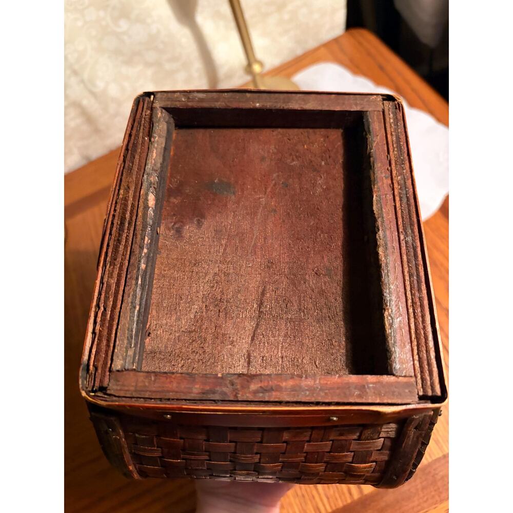 Vintage Hexagonal Mixed-Media‎ Trinket Chest - Picture 10 of 10